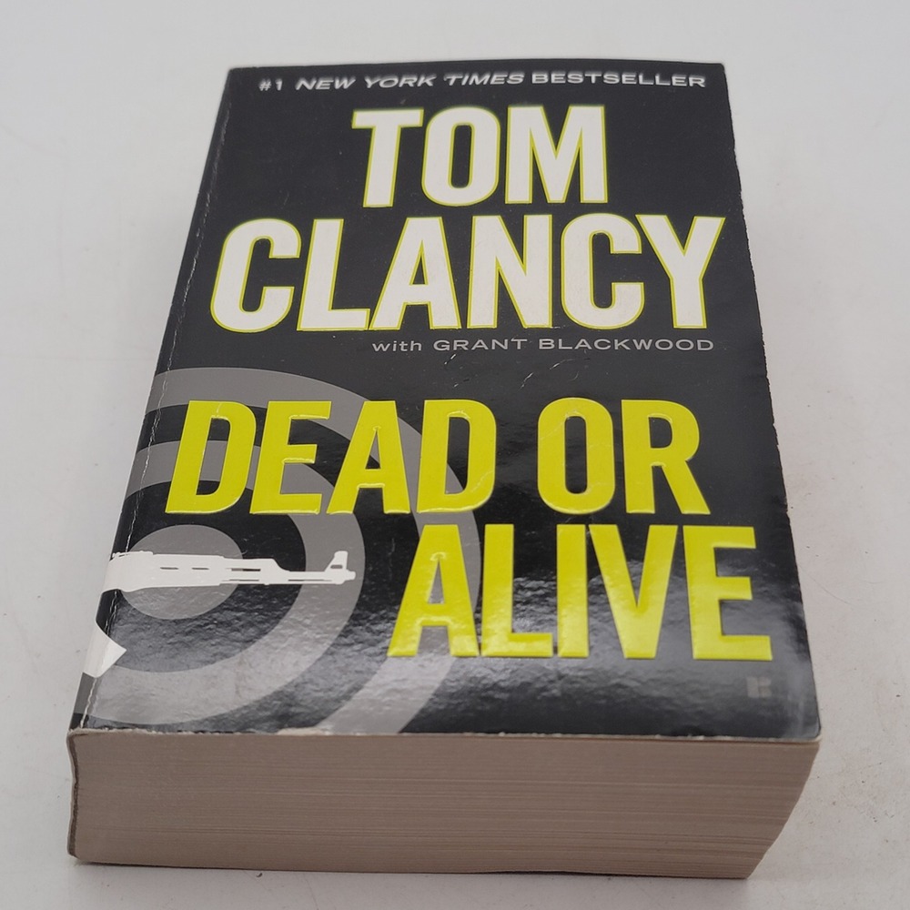 Tom Clancy Dead or Alive Paperback 2012 Berkley Mass Market Edition Good